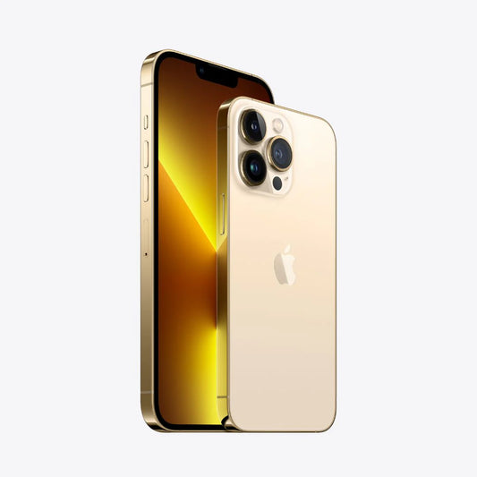 Apple iPhone 13 Pro  (Open Box)- 5G smartphone - dual-SIM / Internal Memory 128 GB - gold